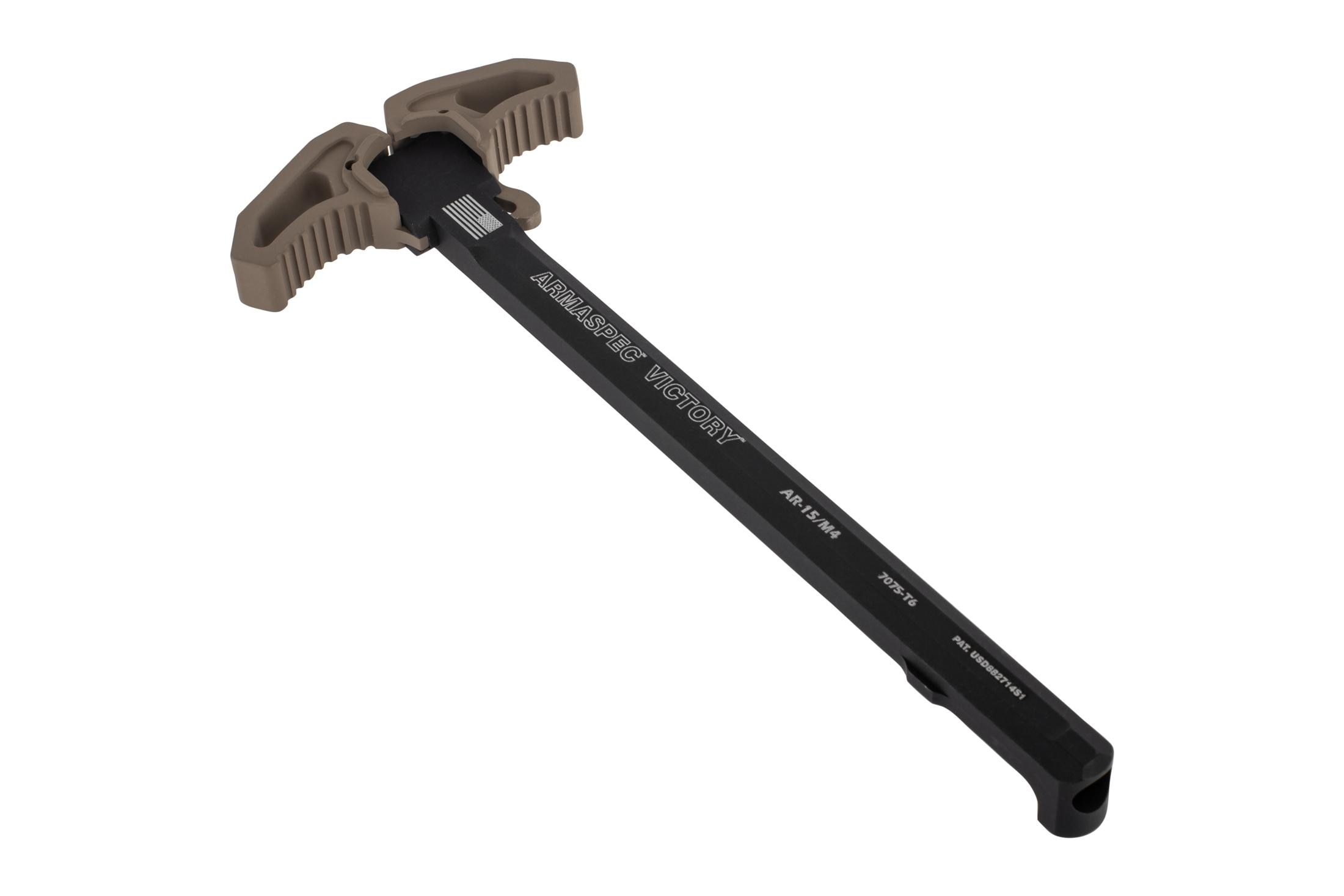 Armaspec Victory Ambidextrous AR-15 Charging Handle - FDE